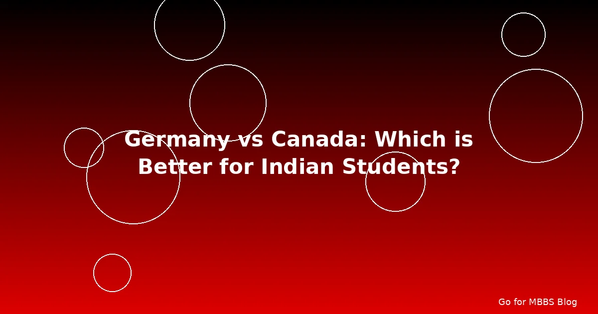 Germany vs Canada: Which is Better for Indian Students?