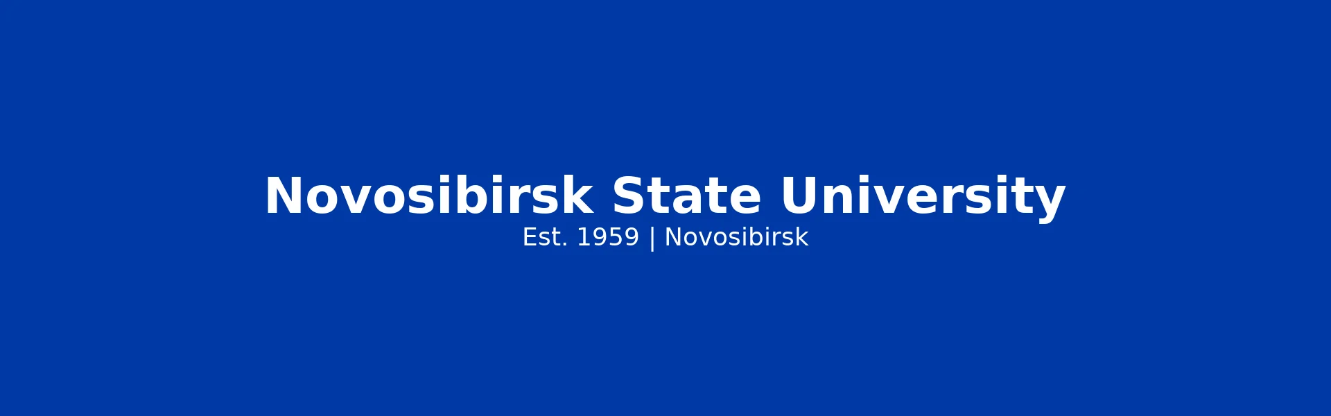 Novosibirsk State University