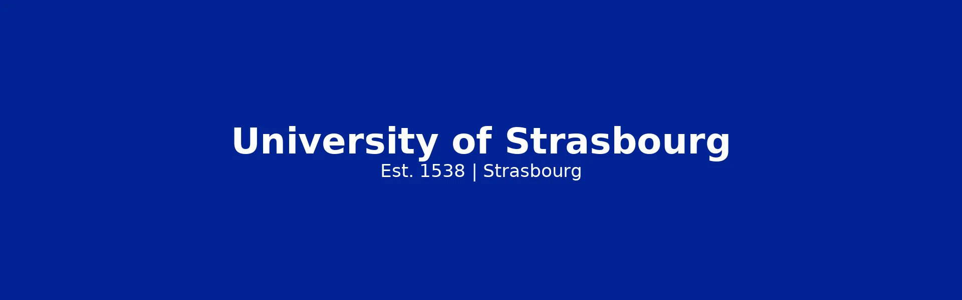 University of Strasbourg